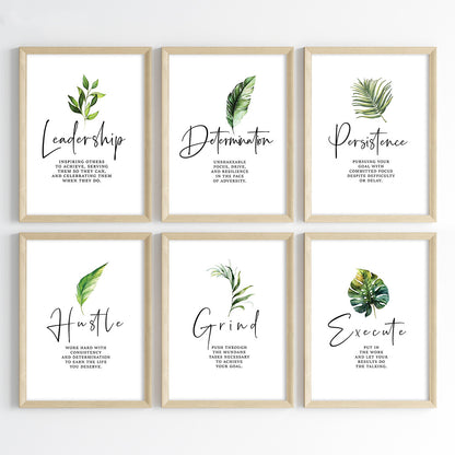 Reminders for Success Wall Art (Framed)