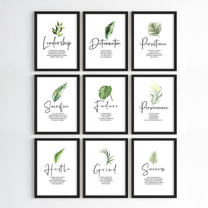 Reminders for Success Wall Art (Framed)