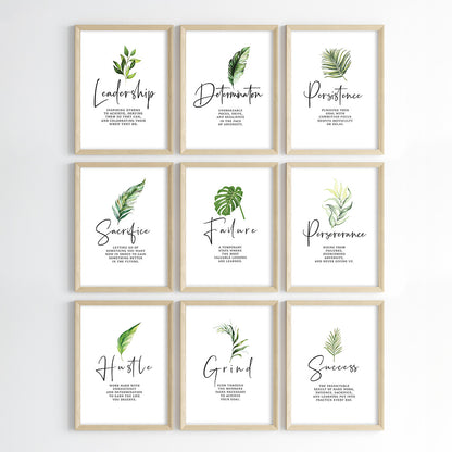 Reminders for Success Wall Art (Framed)