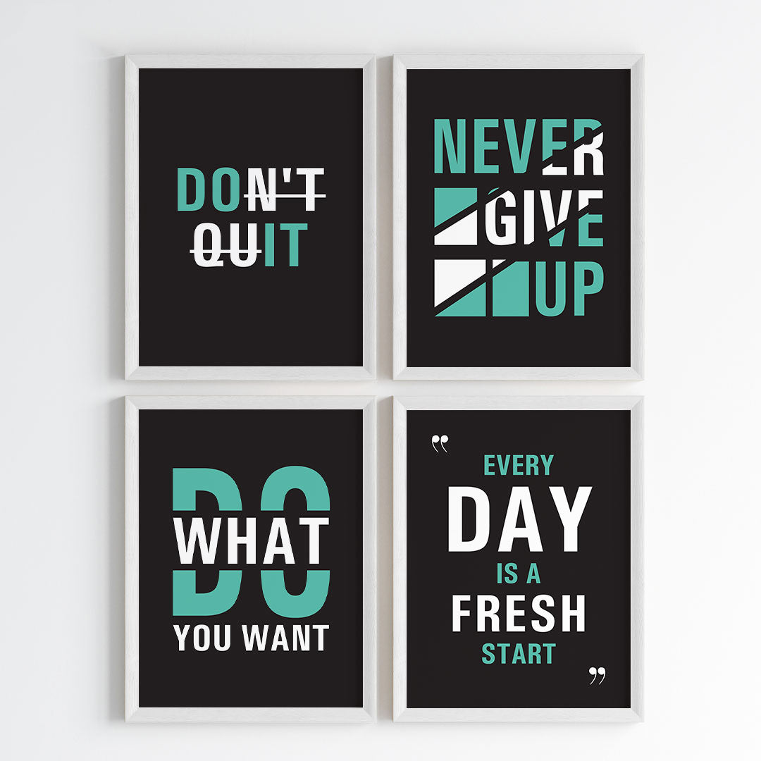Rise & Conquer Wall Art (Framed)