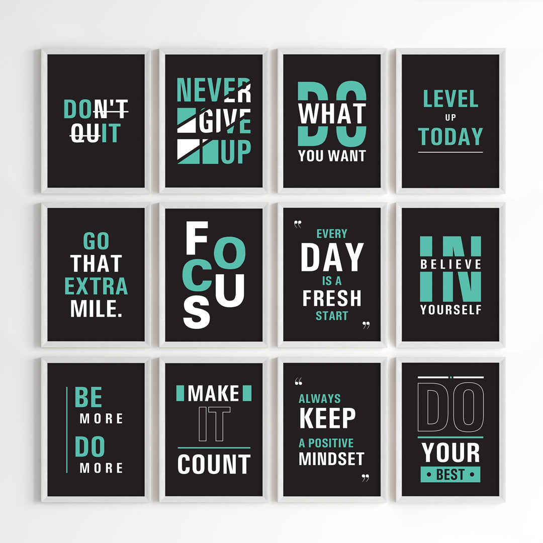Rise & Conquer Wall Art (Framed)