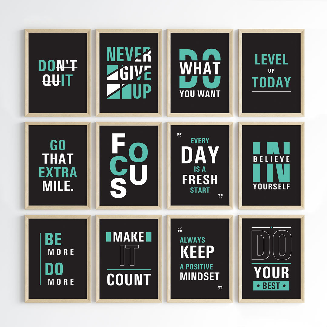 Rise & Conquer Wall Art (Framed)