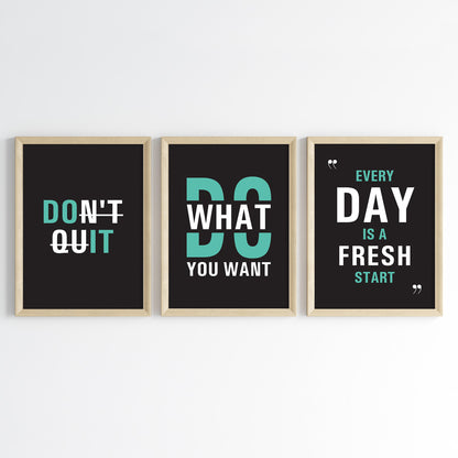Rise & Conquer Wall Art (Framed)