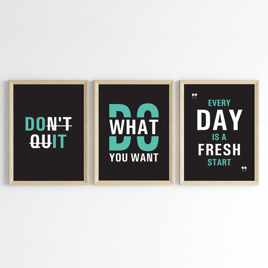 Rise & Conquer Wall Art (Framed)