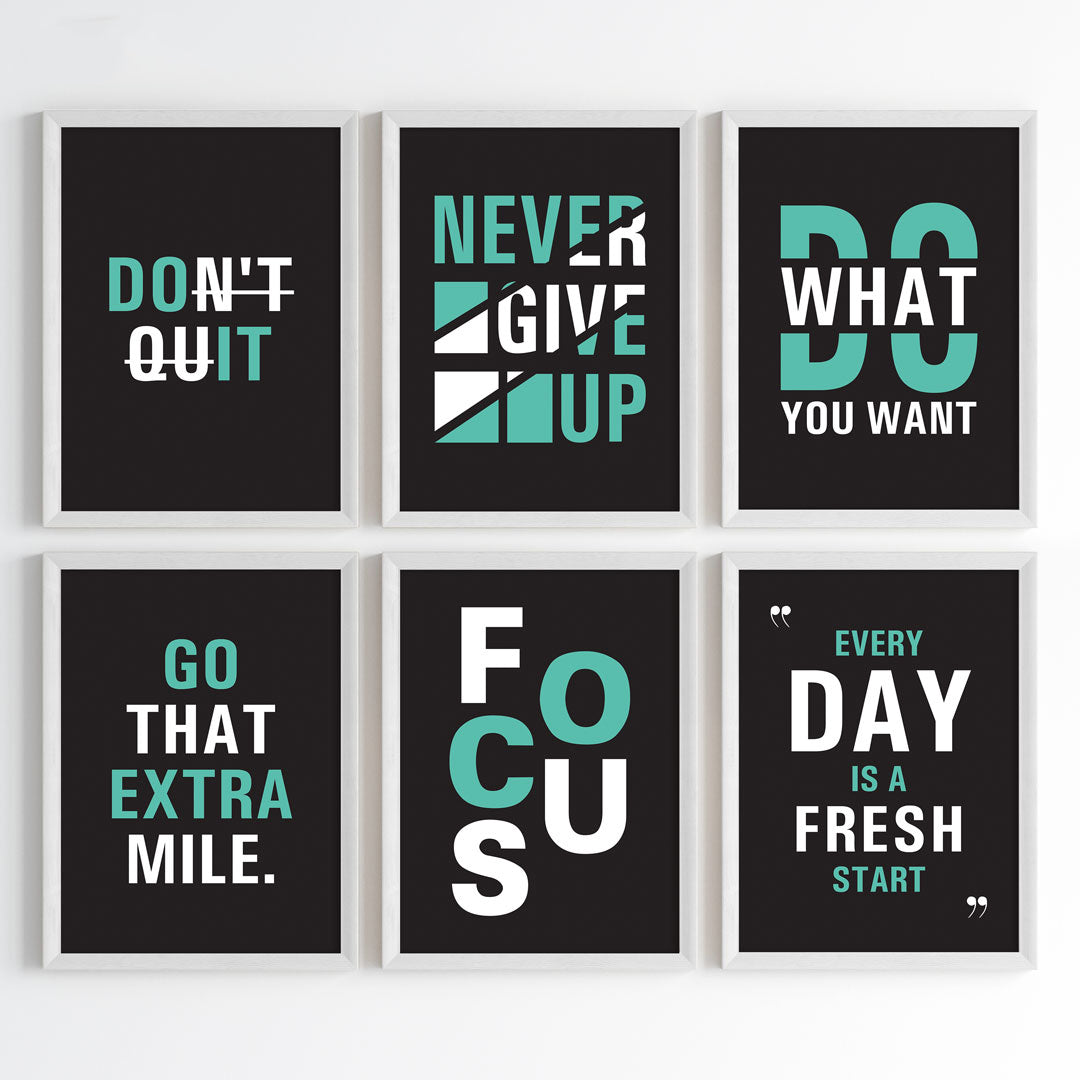 Rise & Conquer Wall Art (Framed)