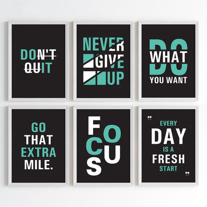 Rise & Conquer Wall Art (Framed)