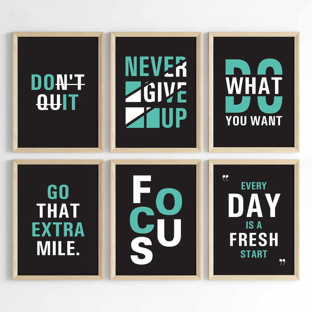 Rise & Conquer Wall Art (Framed)