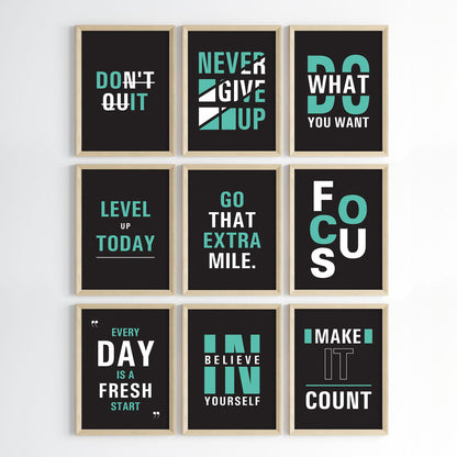Rise & Conquer Wall Art (Framed)