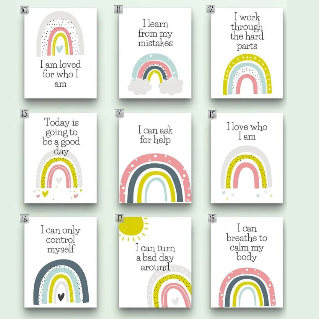 Positivity wall art unframed posters