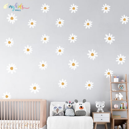 Daisy Bloom Wall Stickers
