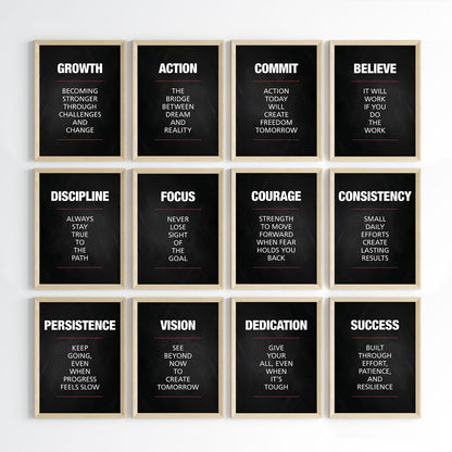 Strength in Motion Wall Art (Framed)