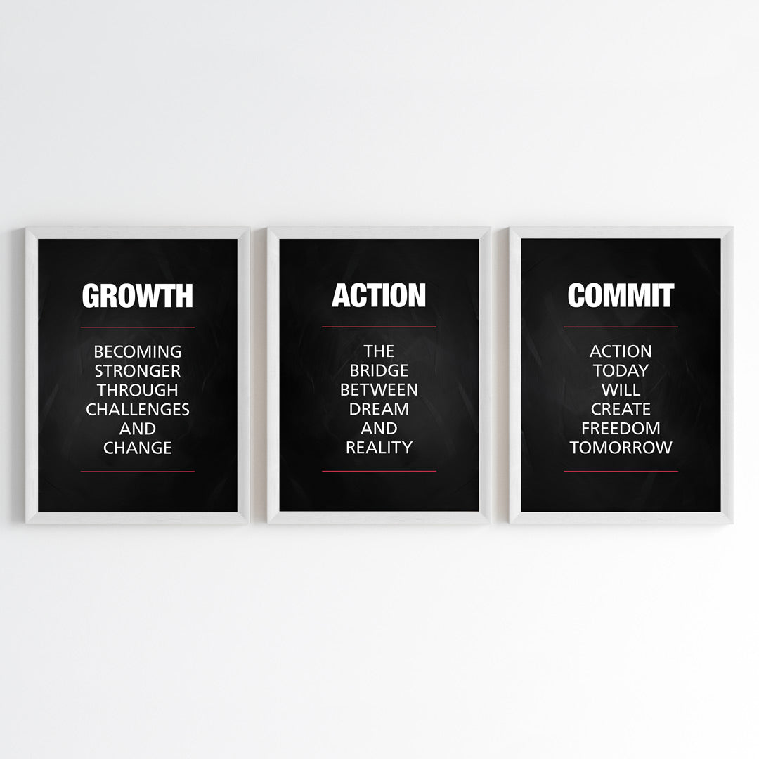 Strength in Motion Wall Art (Framed)
