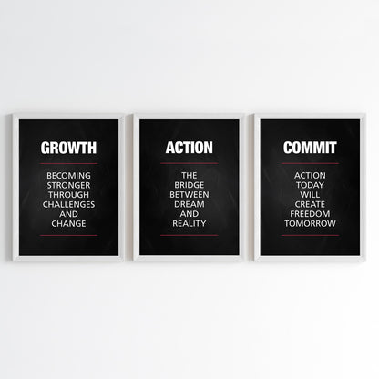 Strength in Motion Wall Art (Framed)