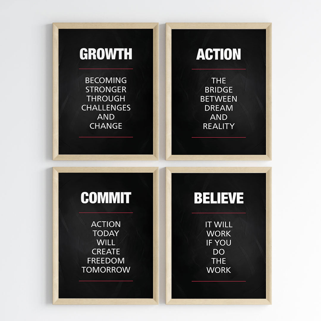 Strength in Motion Wall Art (Framed)