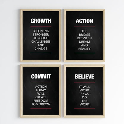 Strength in Motion Wall Art (Framed)