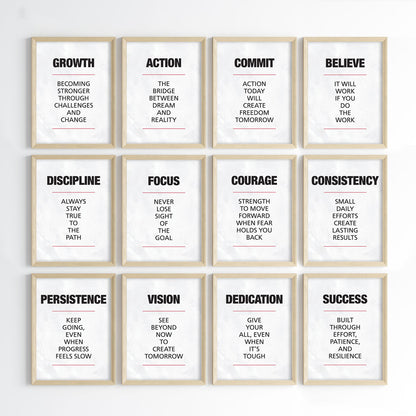 Strength in Motion Wall Art (Framed)