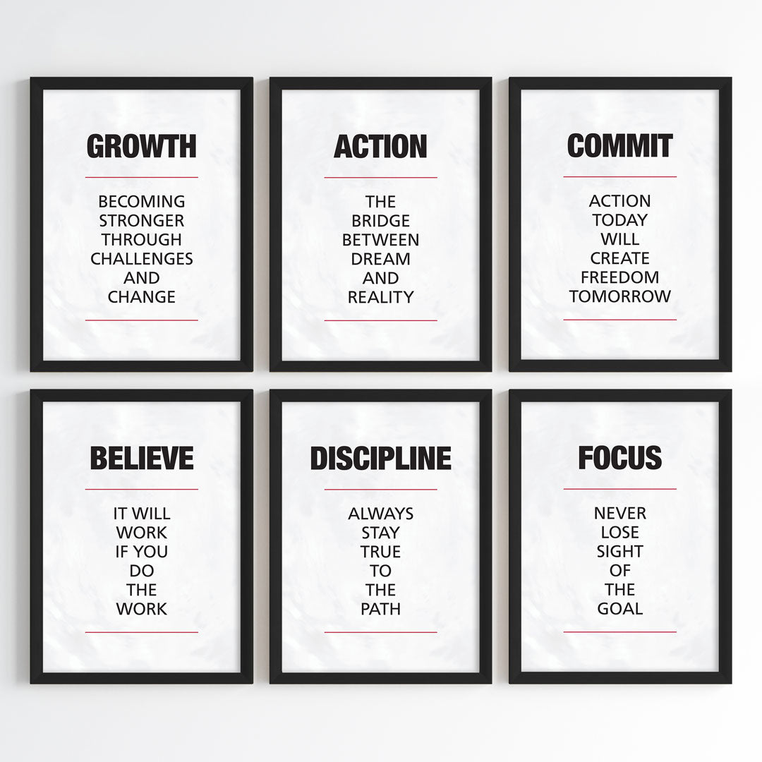 Strength in Motion Wall Art (Framed)