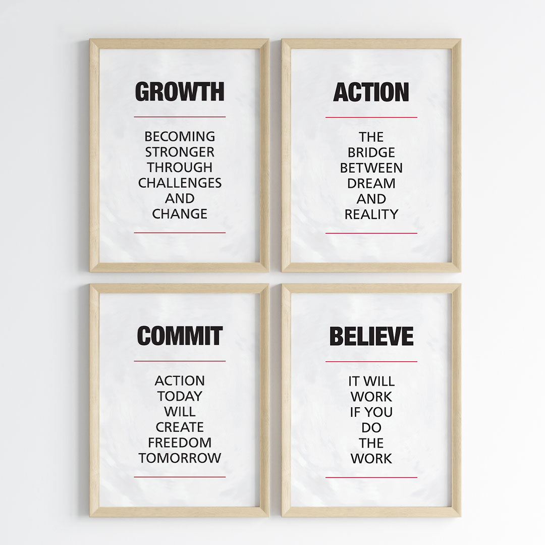 Strength in Motion Wall Art (Framed)
