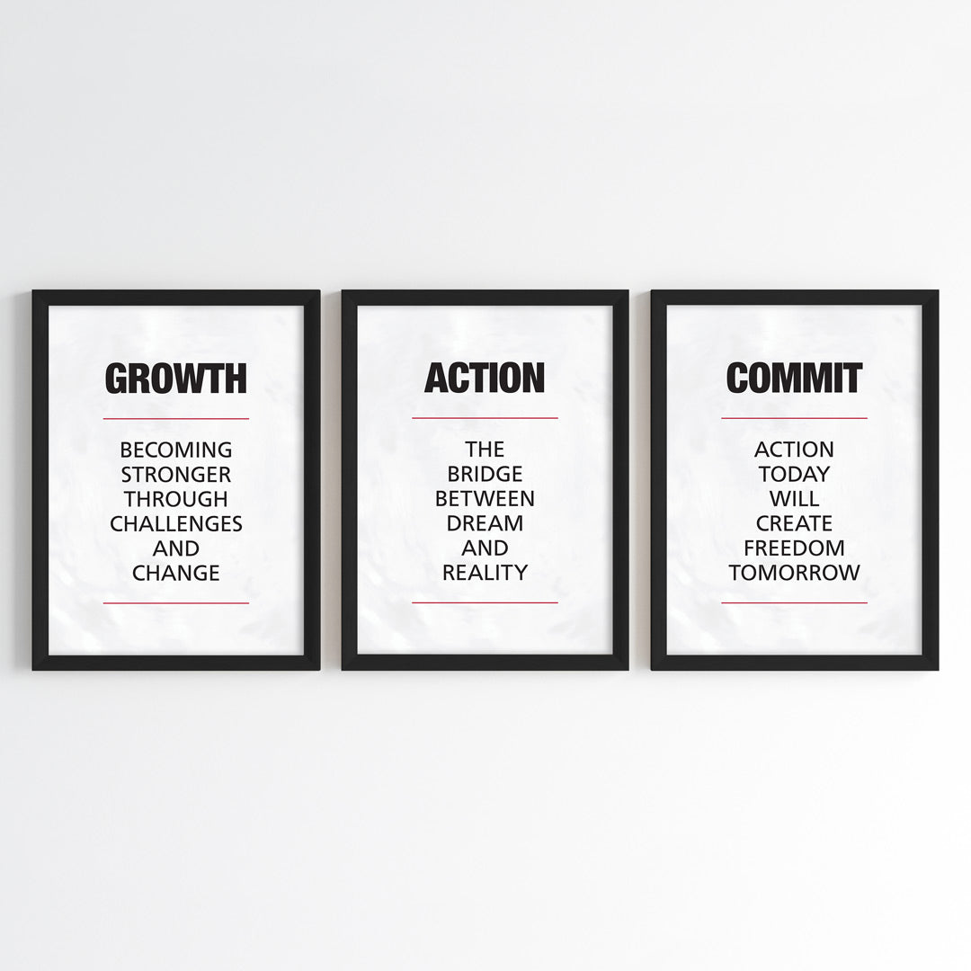 Strength in Motion Wall Art (Framed)