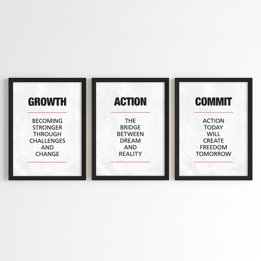 Strength in Motion Wall Art (Framed)