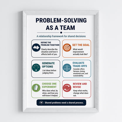 Team Problem Solving Wall Art (Framed)
