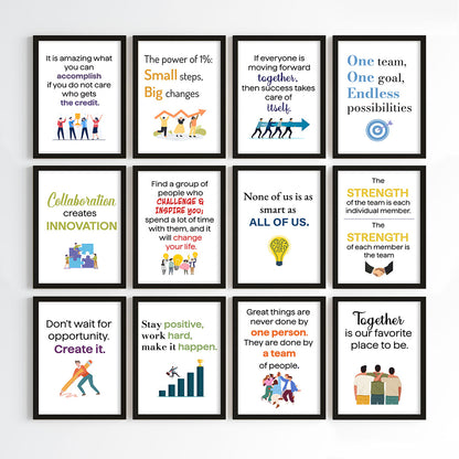 The Collective Mindset Inspirational Wall Art (Framed)
