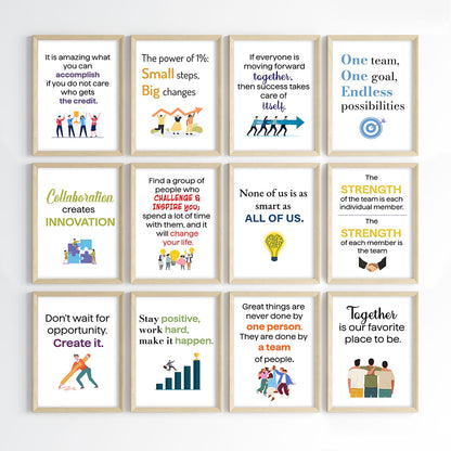 The Collective Mindset Inspirational Wall Art (Framed)