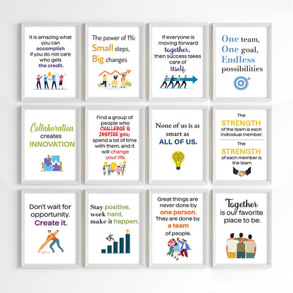 The Collective Mindset Inspirational Wall Art (Framed)