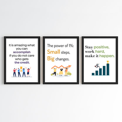 The Collective Mindset Inspirational Wall Art (Framed)