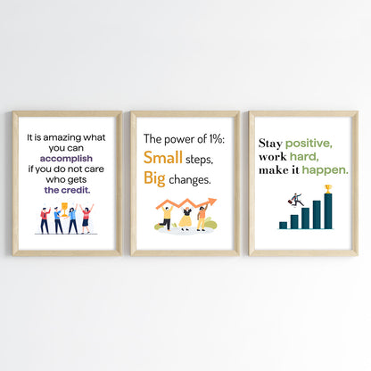 The Collective Mindset Inspirational Wall Art (Framed)