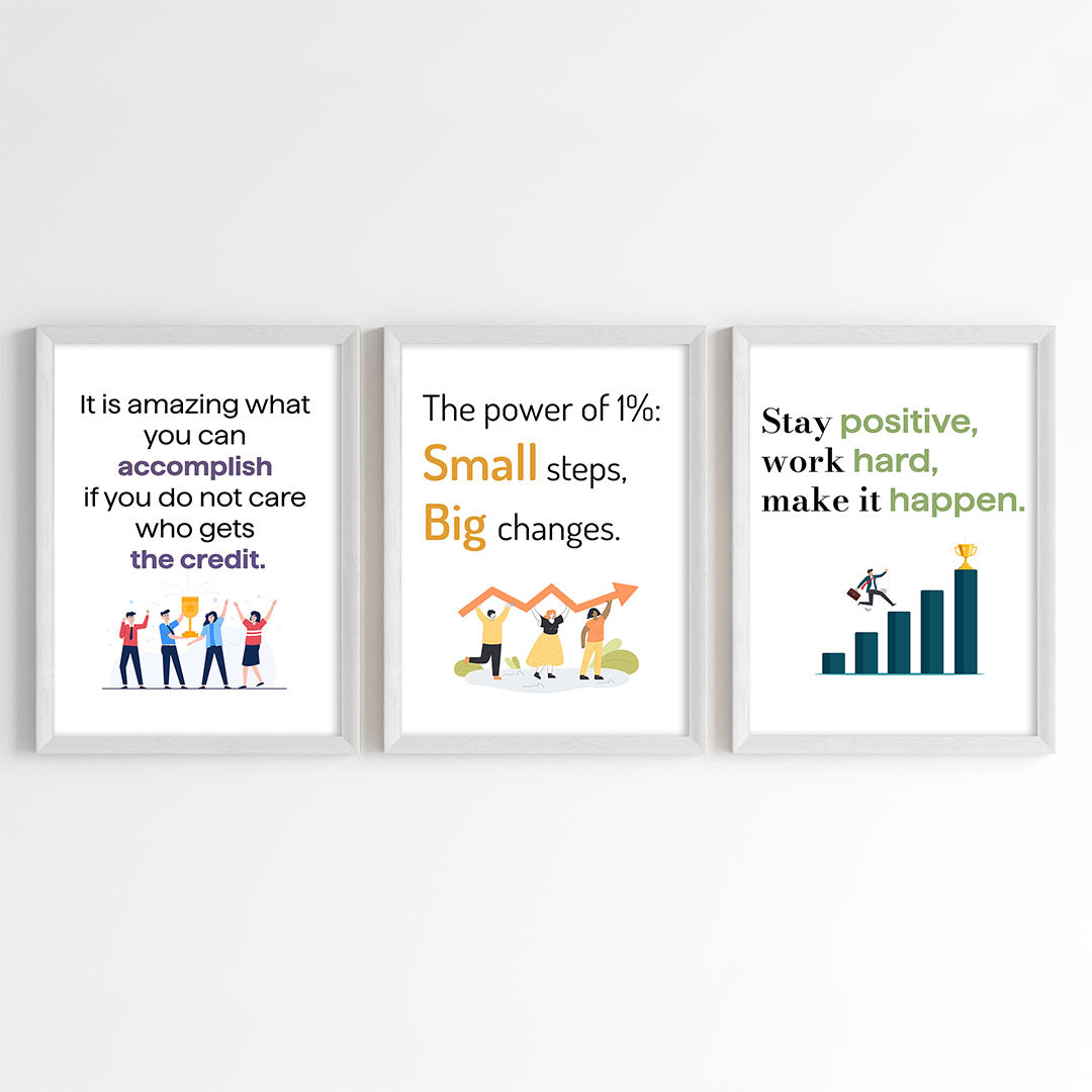 The Collective Mindset Inspirational Wall Art (Framed)