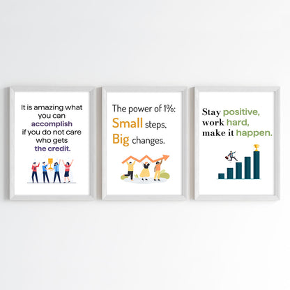 The Collective Mindset Inspirational Wall Art (Framed)