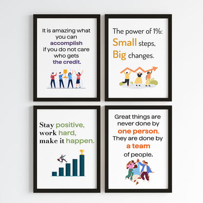 The Collective Mindset Inspirational Wall Art (Framed)