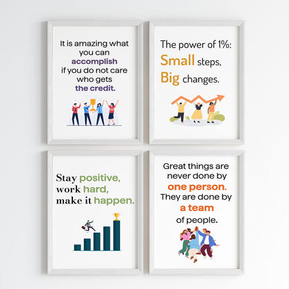 The Collective Mindset Inspirational Wall Art (Framed)