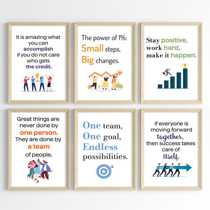 The Collective Mindset Inspirational Wall Art (Framed)