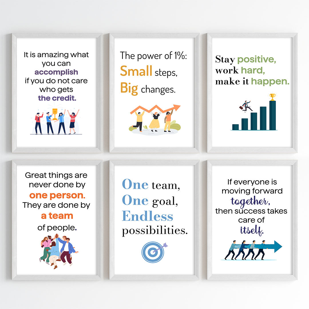 The Collective Mindset Inspirational Wall Art (Framed)