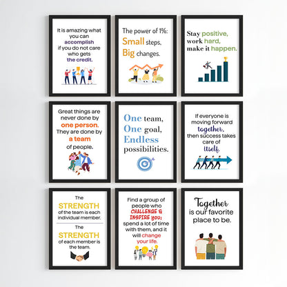 The Collective Mindset Inspirational Wall Art (Framed)