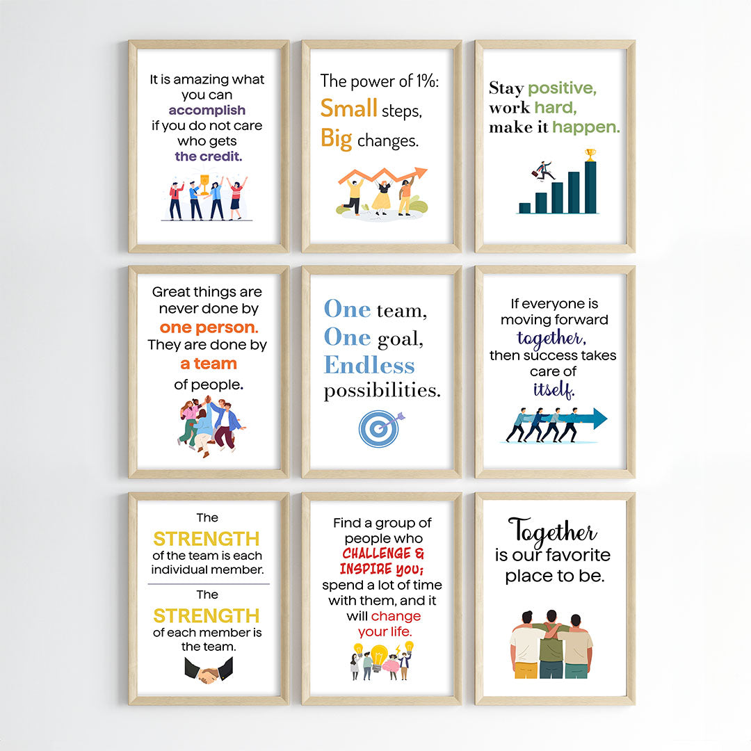 The Collective Mindset Inspirational Wall Art (Framed)