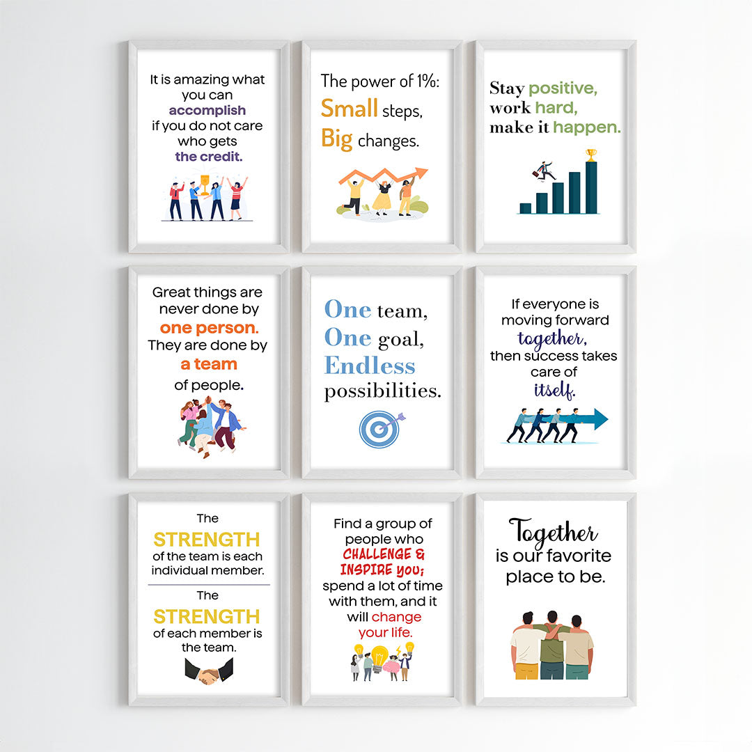 The Collective Mindset Inspirational Wall Art (Framed)