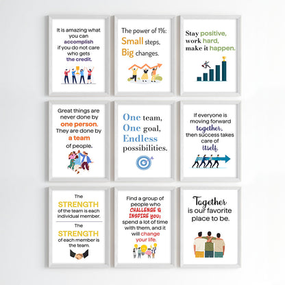 The Collective Mindset Inspirational Wall Art (Framed)