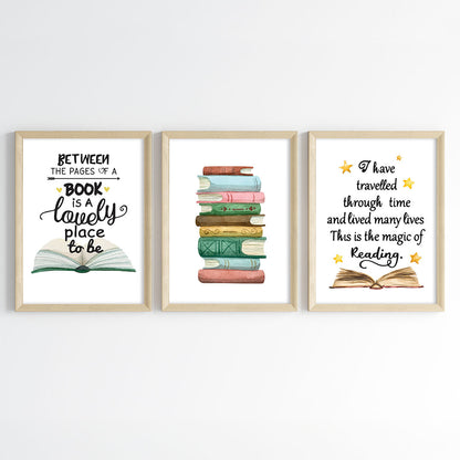 The Joy of Reading Wall Art (Framed)