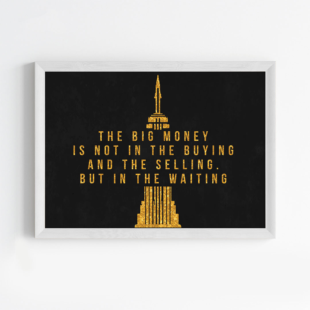 The Power of Patience Wall Art (Framed)