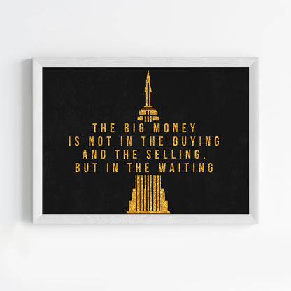 The Power of Patience Wall Art (Framed)