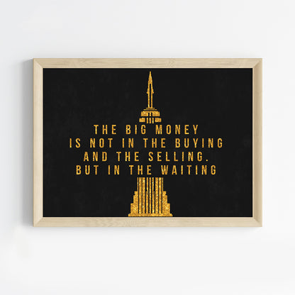 The Power of Patience Wall Art (Framed)