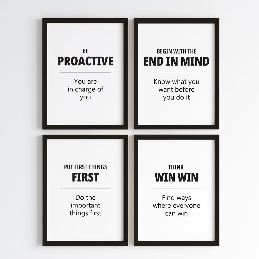 The Success Formula Wall Art (Framed)
