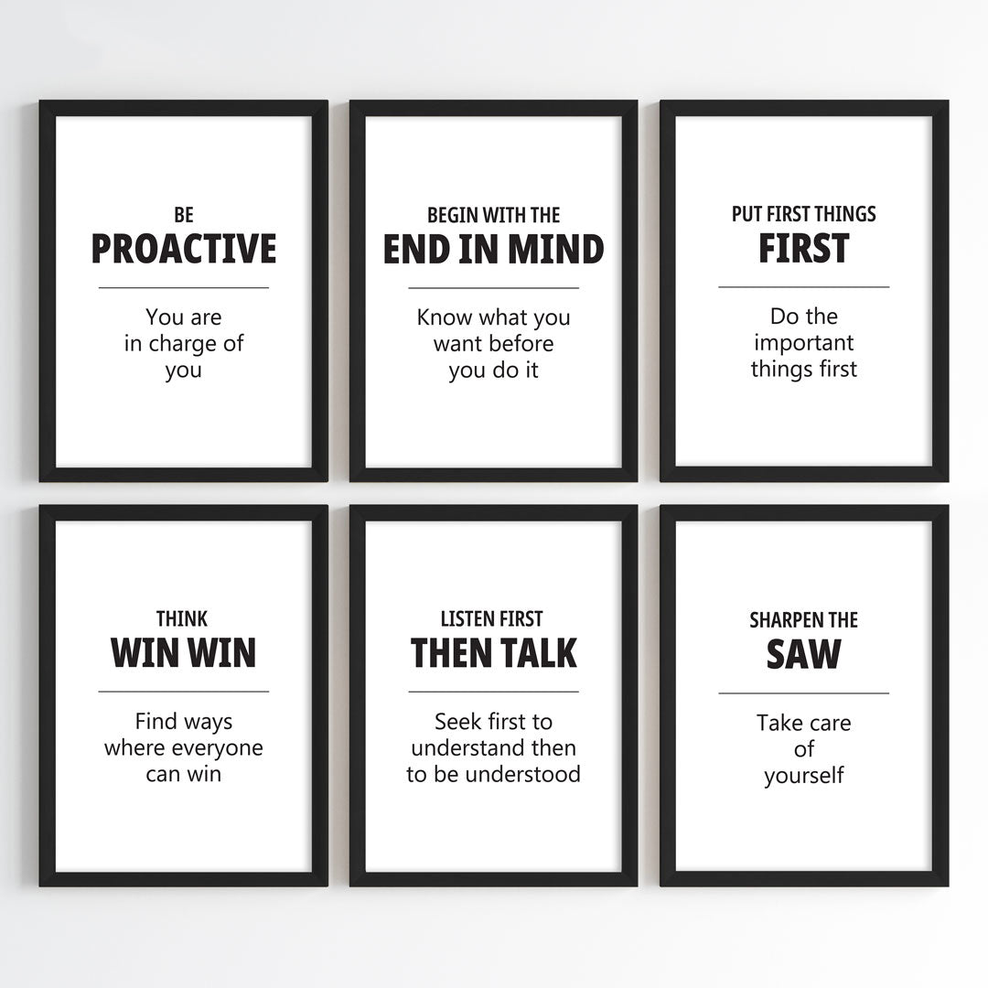 The Success Formula Wall Art (Framed)