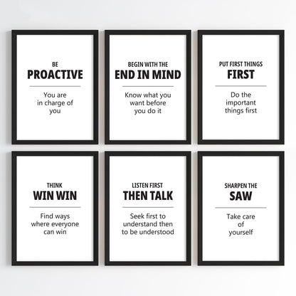 The Success Formula Wall Art (Framed)