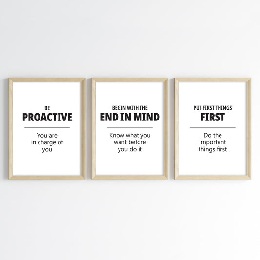 The Success Formula Wall Art (Framed)