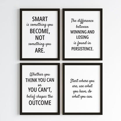 Wisdom to Succeed Wall Art (Framed)