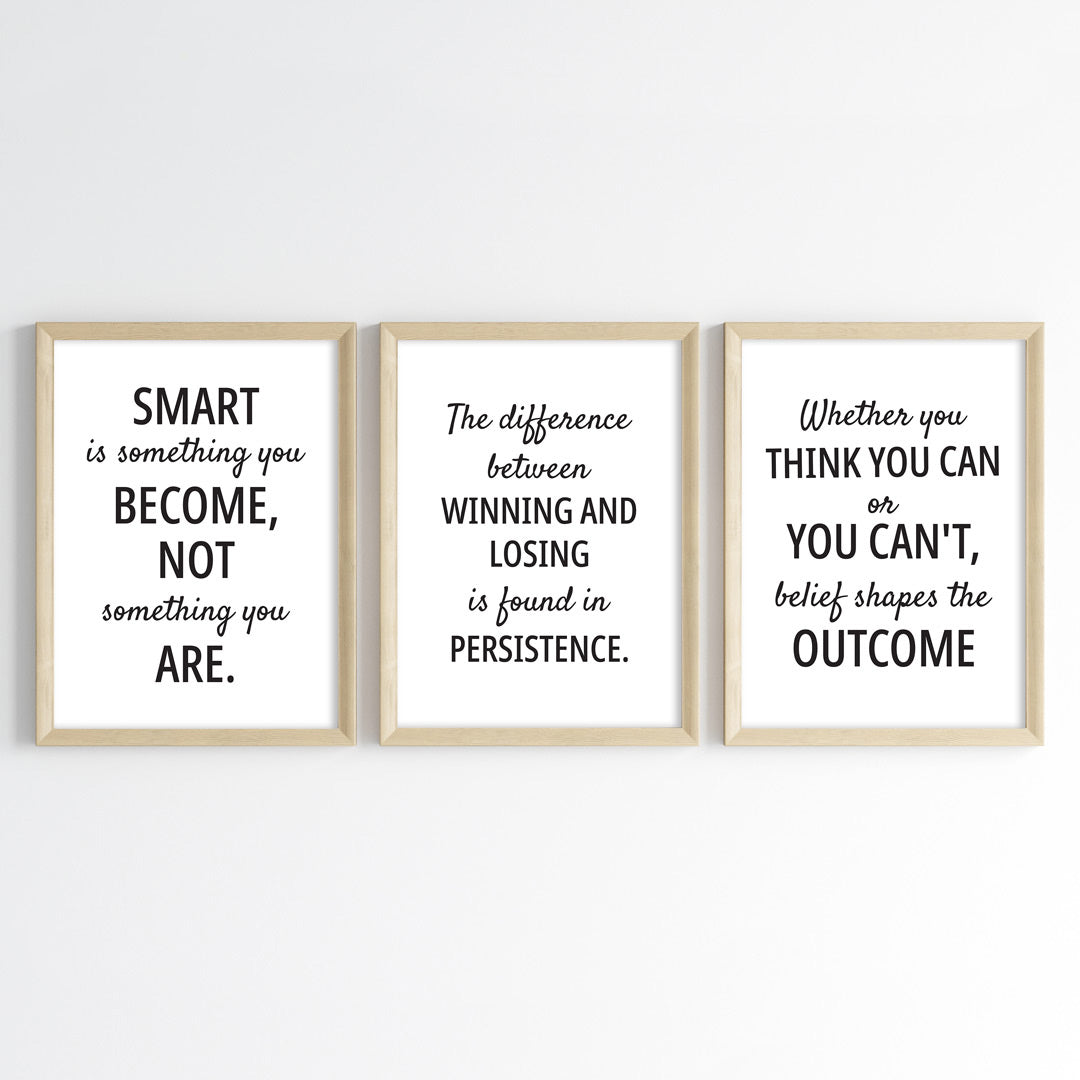 Wisdom to Succeed Wall Art (Framed)